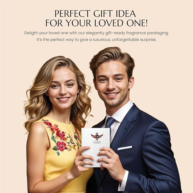 CA Perfume Duo Impression of Artisan For Men Perfume Layering Set Mens Cologne Long Lasting Travel Size EDP + Body Oil Roll-On Bottle 0.27 Fl Oz+0.33 Fl Oz