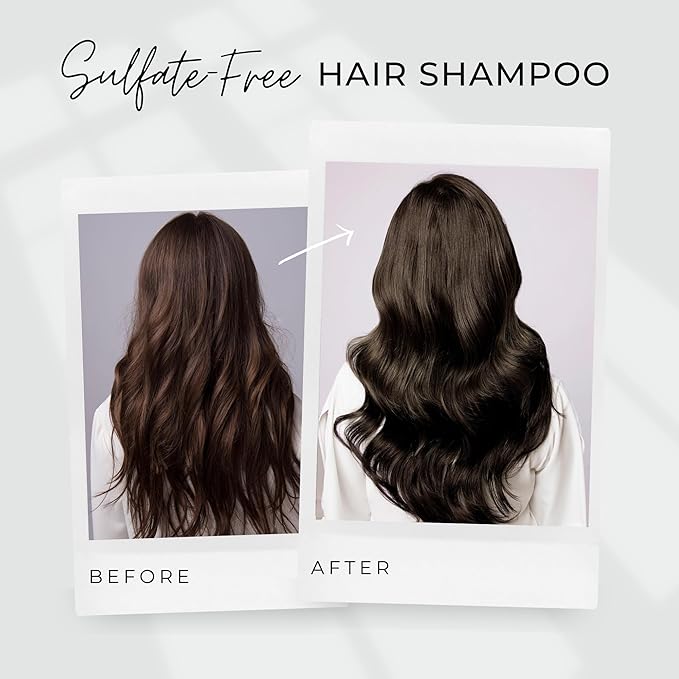 DANI Naturals Shampoo - Passion Fruit Scent - Sulfate-Free, Vegan, Moisturizing, 12 oz | Nourishing for All Hair Types & Sensitive Scalps