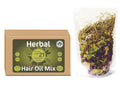 Herbal Hair Oil Mix | 76 g x 3 packs | 21 Essential herbs for hair growth | Make your own hair oil with 21, 100% Natural herbs & Seeds | Product of India