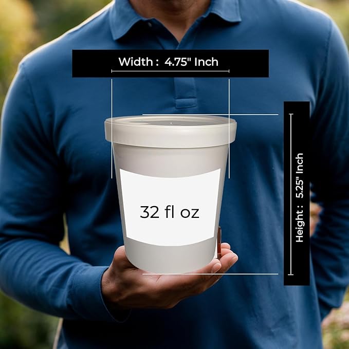 uh*Roh*Muh Refined Shea Butter From France 32 oz – Odorless & Smooth Texture – Cosmetic Grade Shea Butter for Skincare, Hair Care, Soap Making, Lotions, Balms & DIY Formulations - Net Wt. 1.75 lbs