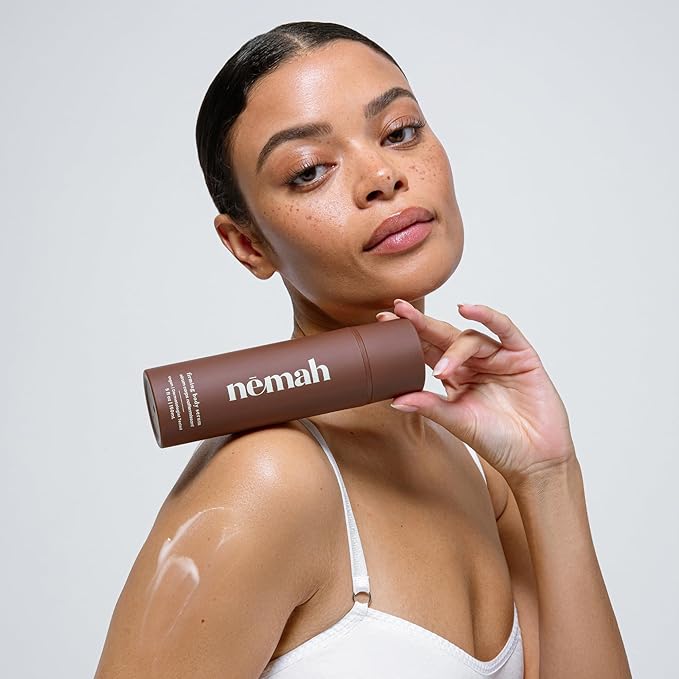 Nemah Firming Body Lotion, Skin Firming And Tightening Lotion, Body Cream Without Grease, Lightweight Fast Absorbing, Oat Extract Ashwagandha Coconut Extract, For All Skin Types, Vegan 5 Oz