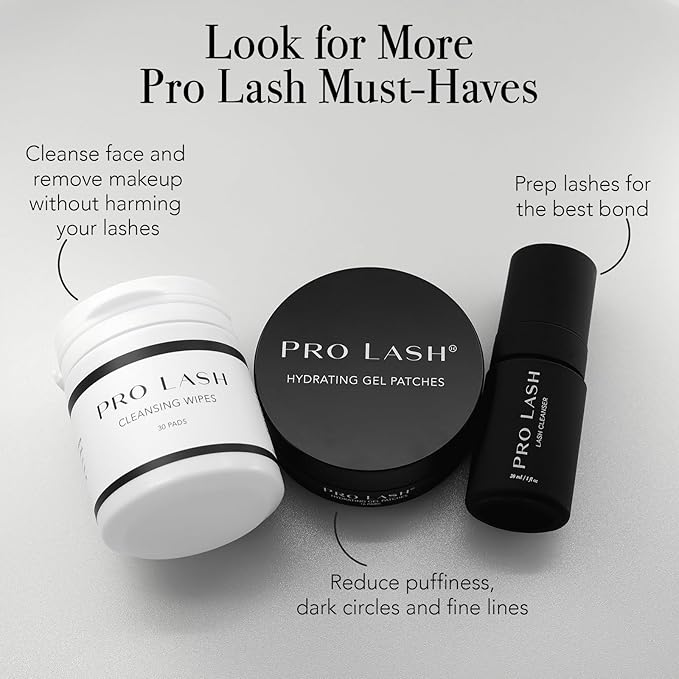 Pro Lash Professionally Styled - Soft and Comfortable Eyelash | Natural Look Eyelashes with ProLock Adhesive System - Lasts up to 10 Days | 3 Sets - Mega Volume No. 3