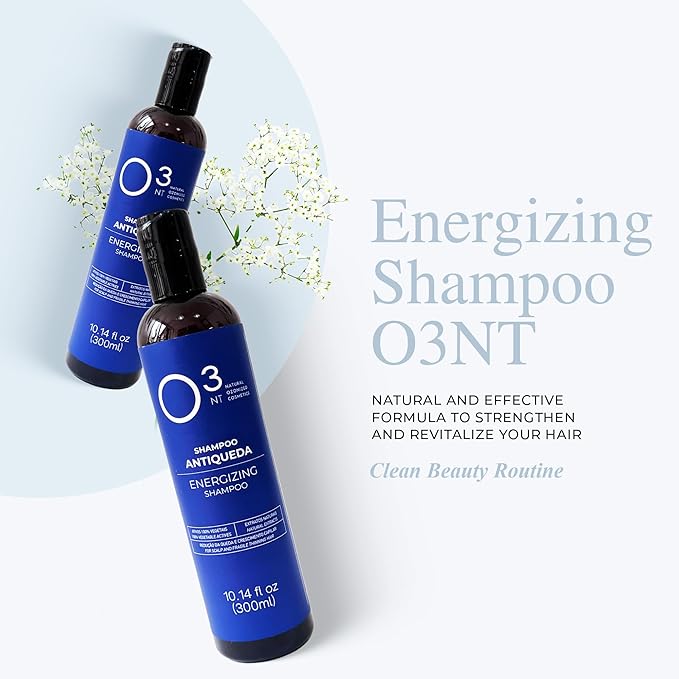 Energizing Shampoo - High-Performance Natural Treatment - Energizing Shampoo for Scalp and Fragile Thinning Hair - Shampoo 10.14 Fl Oz