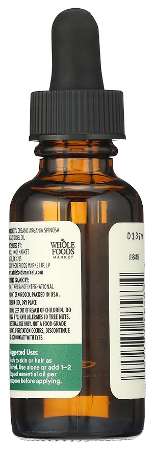 365 by Whole Foods Market, Organic Nourishing Argan Body Oil, 1 Fl Oz