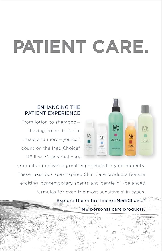 MediChoice Moisturizing Hand and Body Lotion for Sensitive Skin Lightly Scented Flip-Top Bottle 4 oz. Travel Size Bulk Pack Perfect for Dry Skin PC4035 Case 96