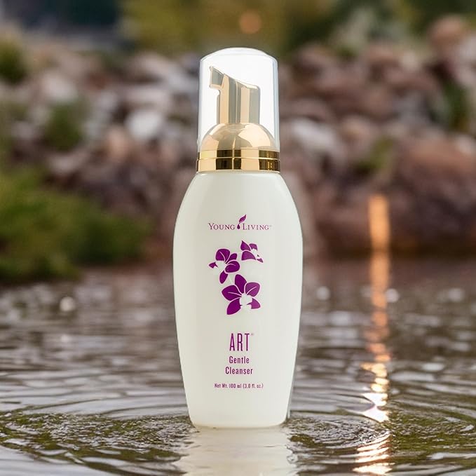 Young Living ART Gentle Cleanser - Skin-Loving Face Wash for a Radiant Glow - Moisturizing & Natural Moisture Barrier - Gentle Foaming with pH-Balanced Care - 3.0 fl oz