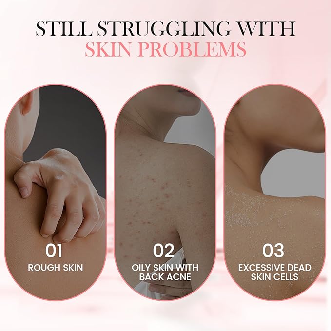 Aromatherapy Body Scrub with Guérande Sea Salt & Coral Rose - Moisturizing Salt Polish for Smooth Skin, Luxurious Bath & Spa Gift Set