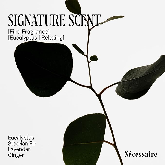 Nécessaire The Body Exfoliator. Eucalyptus. AHA/BHA/PHA. Resurface Skin. Smooth KP and Rough Patches. Hypoallergenic. Dermatologist-Tested. 180 ml / 6.1 fl oz