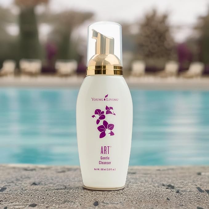 Young Living ART Gentle Cleanser - Skin-Loving Face Wash for a Radiant Glow - Moisturizing & Natural Moisture Barrier - Gentle Foaming with pH-Balanced Care - 3.0 fl oz