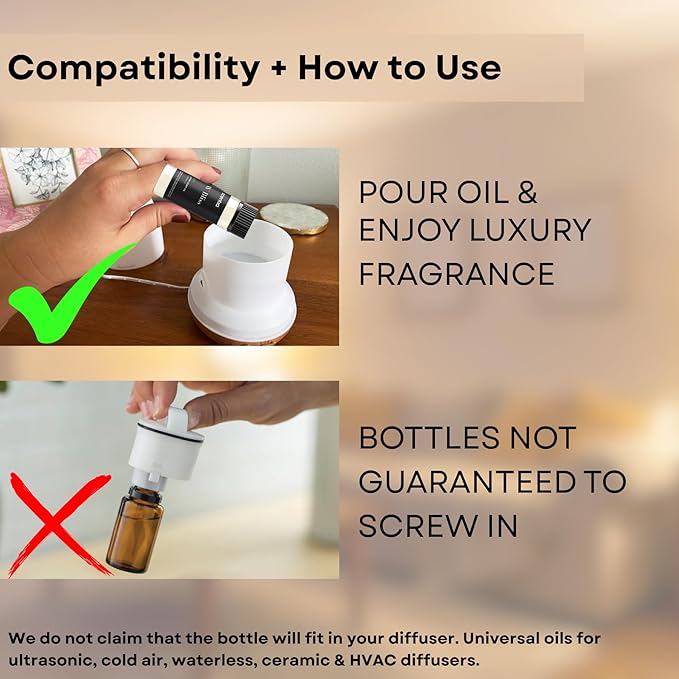 Scentia Secret Voyage Diffuser Oil Inspired by The Baccarat Hotel Scent - 20 mL 0.67 fl oz - Essential Oil Blend of Cedar &Jasmine for Aromatherapy & humidifiers - Thanksgiving & Holiday Gift