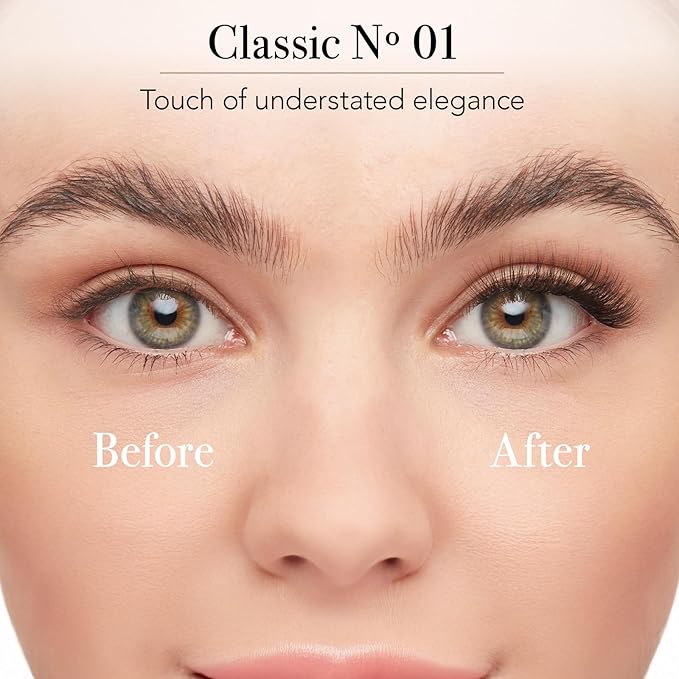 Pro Lash ProWear Professionally Styled Lash Clusters - Easiest to Apply Eyelash Cluster - 10 Day Eyelashes - Waterproof Lashes Clusters - 3 Sets - Classic No. 01 - Black