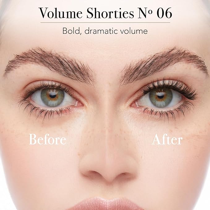 Pro Lash ProWear Professionally Styled Lash Clusters - Easiest to Apply Eyelash Cluster - 10 Day Eyelashes - Waterproof Lashes Clusters - 3 Sets - Volume Shorties No. 06 - Cocoa