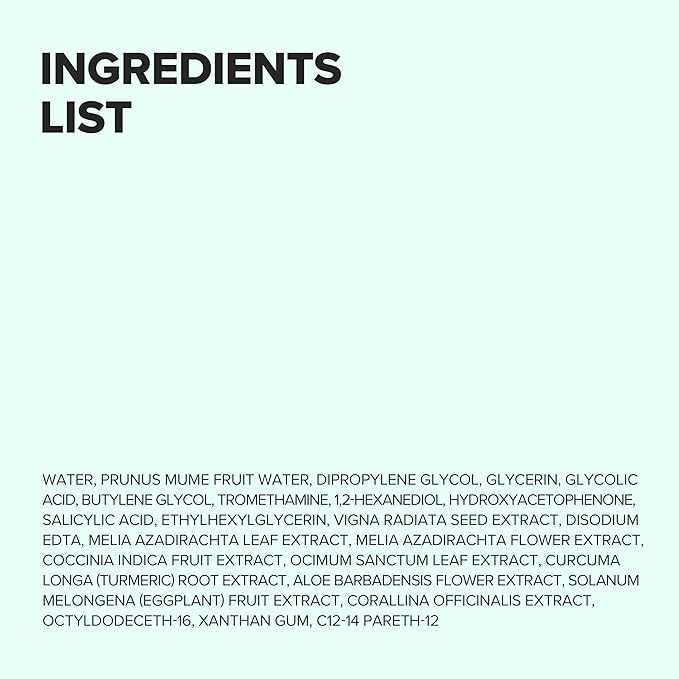 Green Plum Refreshing Toner : AHA + BHA – Beauty of Joseon