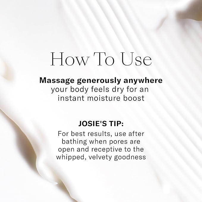 Josie Maran Whipped Body Butter - Skin Firming Body Cream with Argan Oil, Whipped Shea Butter, Avocado Oil & Essential Fatty Acids - Radiance-Boosting Skincare - Baked Lemon Bliss (2 Fl oz)