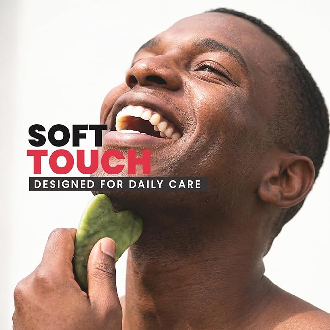 ROSELYNBOUTIQUE Ice Roller for Face & Gua Sha Facial Tools - Wrinkles Fine Lines Puffiness Massager Facial Skin Care Tools Self Care Gifts for Men Women (Green)