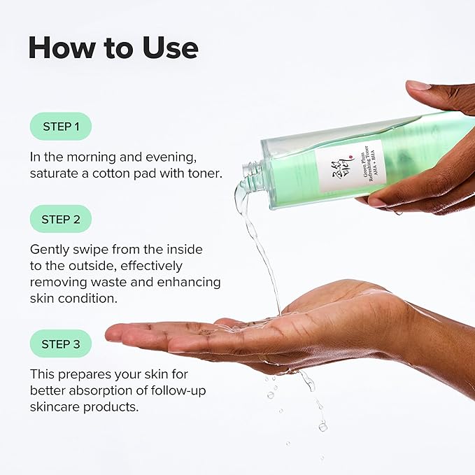 Green Plum Refreshing Toner : AHA + BHA – Beauty of Joseon