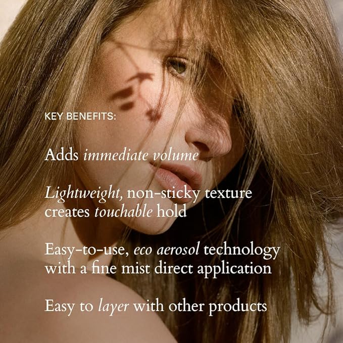 RŌZ Root Lift Spray | Instant Volume Boost| Buildable, Non-Sticky, Lightweight Hold | Infused with Mushroom Root, Rice Protein & Radish Root | Silicone-Free | 5 fl oz