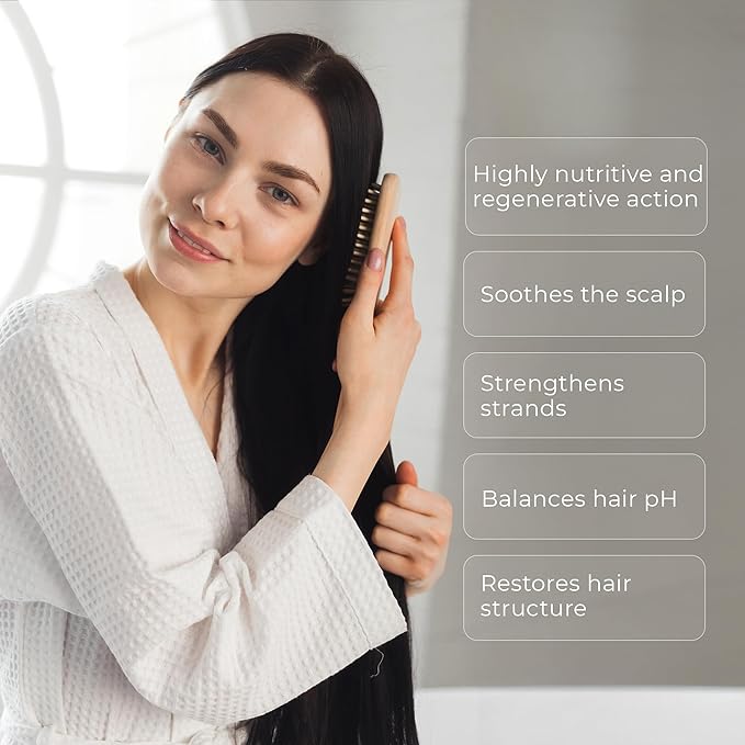 Energizing Shampoo + Revitalizing Mask + Hair Serum - High-Performance Natural Hair Treatment - Ozone Therapy - Strengthens Hair Appearance - Shampoo 10.14 Fl Oz Mask 7.05Fl Oz Serum 2.03 Fl Oz