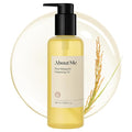 About Me Rice Makgeolli Cleansing Oil – Korean Makeup Remover Cleanser for Sensitive Skin – Daily Makeup Removal with Rice Bran Oil – Korean Skin Care – 6.59oz, 195ml