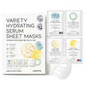 #OOTD Face Mask Korean Skincare for Dry Sensitive Skin | Hydrating, Revitalizing, Calming, Collagen, Ceramide, Cica, Vitamin C Serum Sheet Masks (12EA)