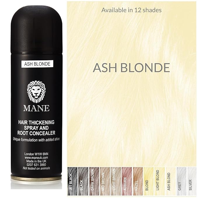 Mane Hair Thickening Spray Duo Pack 6.76 fl oz (Ash Blond)