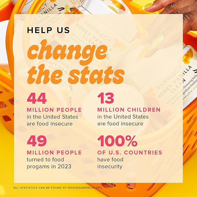 Farmacy Makeup Remover Cleansing Balm - Honey Vanilla Waterproof Makeup Remover Balm + Oil Cleanser for Face - Gently Melts Make Up + SPF - Hydrates + Softens Skin with Honey + Papaya (100ml)