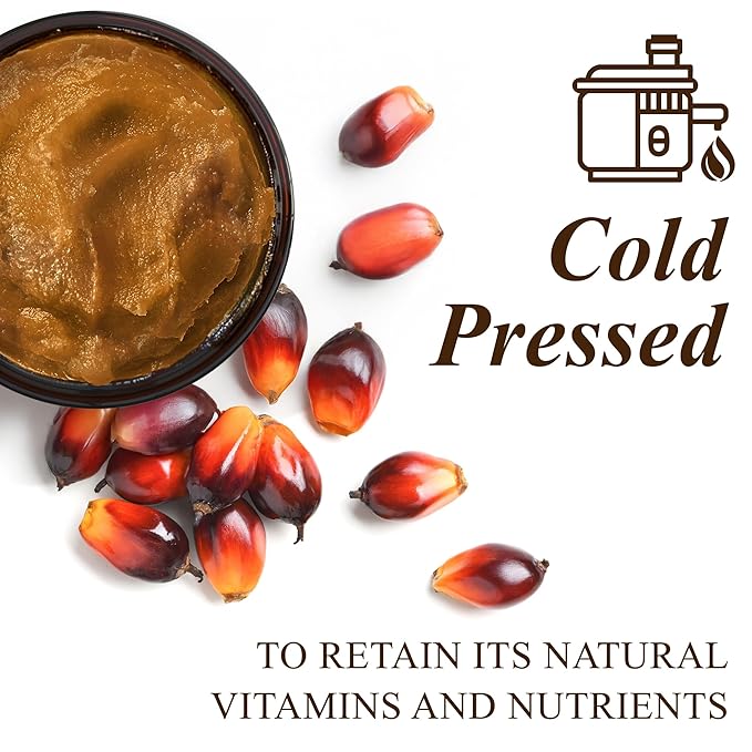 Handcraft Blends Raw Batana Oil for Hair Growth – 4 oz – 100% Pure and Natural – Unrefined Batana Hair Mask for Dry Damaged Hair – Cold Pressed and Hexane Free