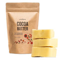 Better Shea Butter Raw Cocoa Butter - Unrefined, 100% Pure, Food Grade - Use for Cocoa Lip Balm, Stretch Marks Cream, Cacao Butter Cream, Scars Oil, Whipped Lotion - Skin & Hair Moisturizer 1LB Block