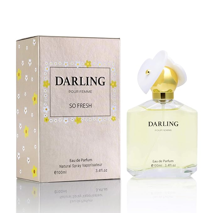 URBAN COLLECTION Darling So Fresh for Women Eau De Parfum – Fruity & Floral Fragrance – Grapefruit, Sweet Raspberry – Jasmine, Rose – Free of Paraben, Vegan & Cruelty-Free – 100ml Bottle