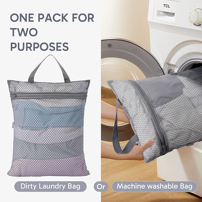 ALL INCLUDED 10 Set Durable Packing Cubes for Suitcases,OlarHike Essentials for Travel,UPGRADED Anti-Tear Stitching, NEW Improved Luggage Packing Organizers for Travel Accessories (Ash)