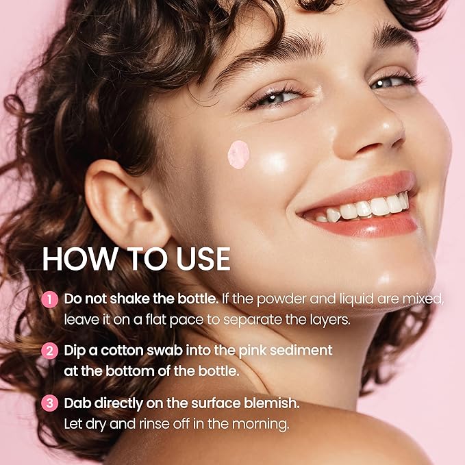 NEOGEN A-Clear Soothing Pink Eraser, Spot Care, Blemish Care, Korean Skin Care, Pink Pimple Drying Power, Calamine Powder, Nighttime Spot for Face and Skin (0.50 Fl Oz)