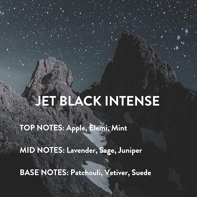 Michael Malul Jet Black Intense Eau de Parfum Gift Set - 100ml | 10ml