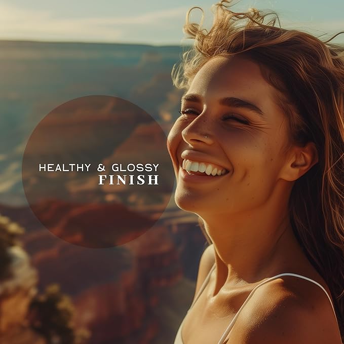 Vanman - Protection Oil Hair Serum For Hair Growth - Infused with Castor, Jojoba, Almond, Olive, Emu, Coconut Oil - Fragrance-Free Hair Growth Serum - Hair Serum For Dry Hair & Frizzy Hair - 1.1 Ounce