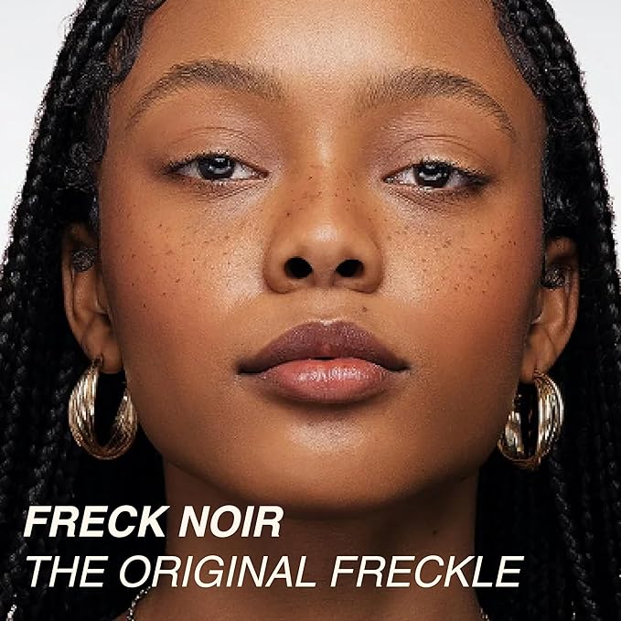 Freck Beauty, The Original Freckle Pen, NOIR – Natural-Looking, Buildable and Long-Lasting Faux Freckles with Clean, Vegan Formula, All Skin Tones, NOIR - (Medium/Dark)