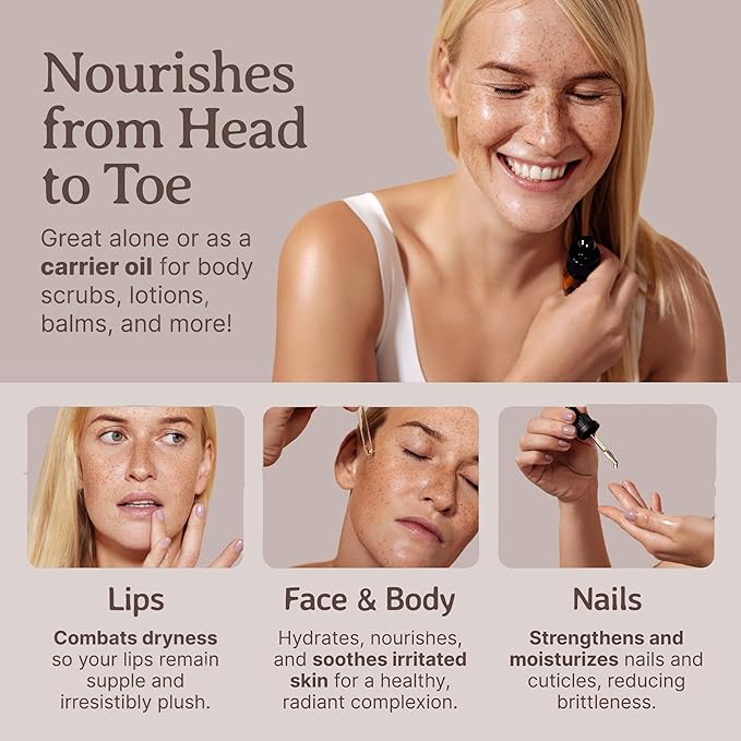 Bella Terra Oils Roasted Coffee Bean Oil for Skin and Hair – 1gallon, Cold Pressed Carrier Oil, Hydrating, Nourishing, Fast Absorbing