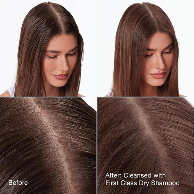 IGK First Class Charcoal Detox Dry Shampoo Travel Size | Extends Style for Days | Cleanses, Absorbs Oil and Refreshes | Eliminates Odor Post-Workout | 2.0 Fl Oz (Pack of 2)