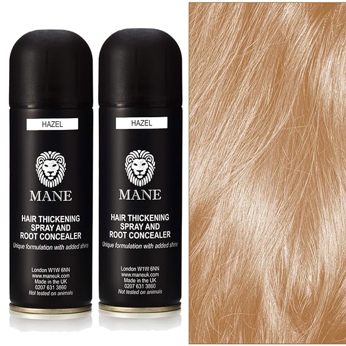 MANE Hair Thickening Spray Duo Pack 6.76 fl oz (Hazel)