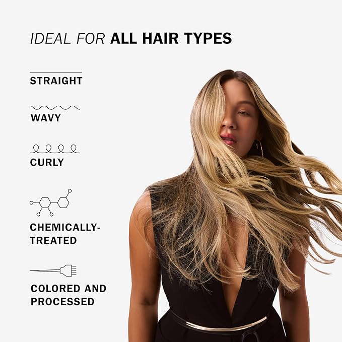 TRUSS Blond Revolution Impassable Heat Protectant Spray - Frizz Control Waterproof Spray Designed to Shield Hair, Combat Frizz & Deliver Intense Shine - Ensures Long-Lasting Protection (3.3 fl oz)