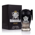 Victorious Sport Eau De Toilette for Men 3.4 fl oz- A Fragrance Built for Champions - Spicy, Sweet & Lemon Warm Base of vanilla, Tonka Bean & Amber Ideal Gift For Special Occasion Elegant