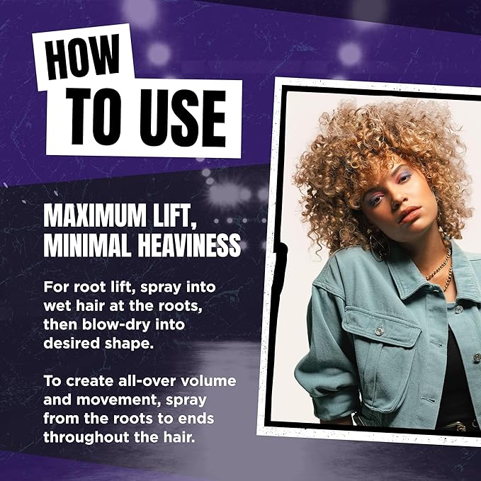 TIGI Catwalk Root Boost Spray Foam - Directional Mousse for All Hair Types - For Lift & Texture - For All Hair Types - Finish on Wet Hair & Blow Dry - Premium Hair Care Products - 8.5 oz (5 Pack)