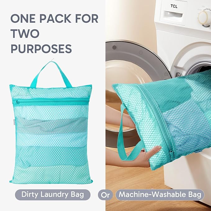 ALL INCLUDED 10 Set Durable Packing Cubes for Suitcases,OlarHike Essentials for Travel,UPGRADED Anti-Tear Stitching, NEW Improved Luggage Packing Organizers for Travel Accessories,Turquoise