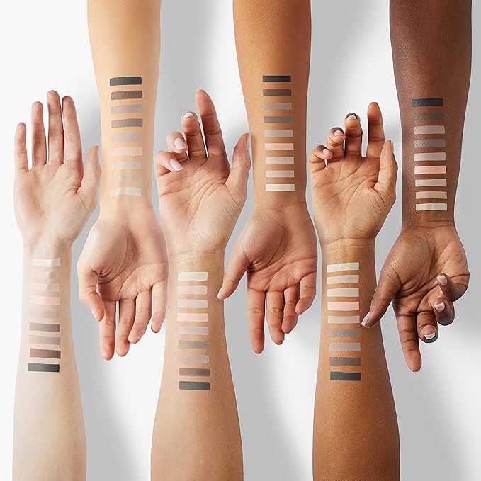 Physicians Formula Shimmer Strips Eyeshadow, Multi-Finish Nude Palette with Extreme Shimmer, Hypoallergenic & Cruelty-Free – Nude