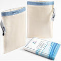 MATTEE - Kessa Glove - 2 Packs of Premium Exfoliating Mitt - Self-Tan Remover - Ensures Smooth and Soft Skin, Helps Avoid Keratosis Pilaris, Ingrown Hair and Cellulite -%100 Viscose Fiber - Medium