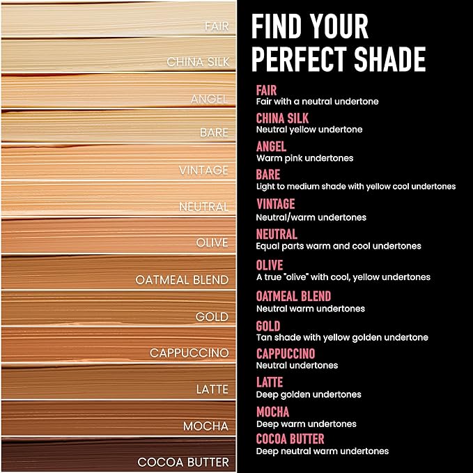 Frankie Rose Cosmetics Matte Perfection Foundation Makeup – Long-Lasting, Hydrating Foundation for Semi-Matte Finish - Full Coverage for All Skin Types - (Oatmeal Blend) 1.0 US fl oz / 30 ml