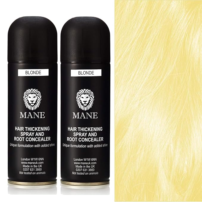 Mane Hair Thickening Spray Duo Pack 6.76 fl oz (Blond)