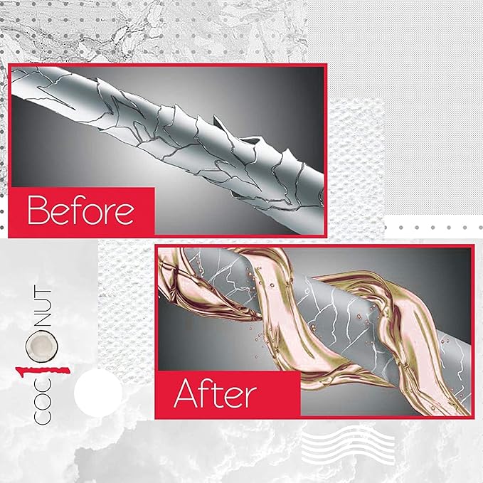 Coconut Thermal Protection Spray - Prevents Frizz and Split Ends for All Hair Types - Heat Defense Up To 450ºF - 8.45fl.oz