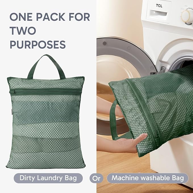 ALL INCLUDED 10 Set Durable Packing Cubes for Travel,Christmas Gifts for Women Mom, UPGRADED Anti-Tear Stitching, NEW Improved Luggage Packing Organizers for Suitcases Accessories (Dark Green)