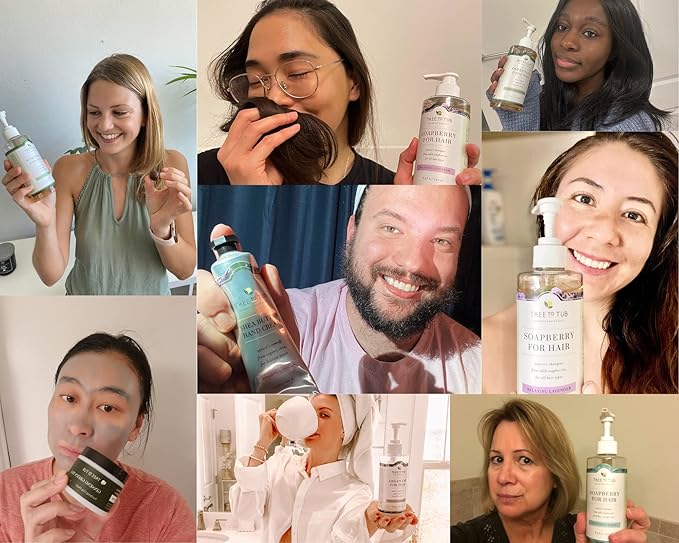 Tree to Tub Unscented Shea Butter Body Lotion for Dry Skin Fragrance Free Sensitive Skin Lotion for Women & Men - Shea Butter Hand Cream for Dry Cracked Hands Moisturizing Sensitive Skin Hand Lotion