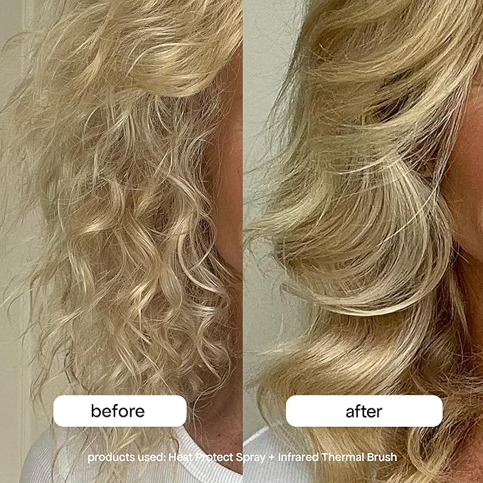 BONDIBOOST Heat Protectant Spray [4.23 fl oz], Heat Protection Spray for Hair Styling + Lightweight Mist to Prevent Heat Damage for Hair & Improve Split Ends, Sulfate/Paraben Free for Women & Men