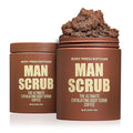 Body Prescriptions Men’s Exfoliating Body Scrub – Ultimate Skin Cleansing Wash in Jar with Twist-Top Lid, For All Skin Types, 21 Ounce (Pack of 2), Coffee